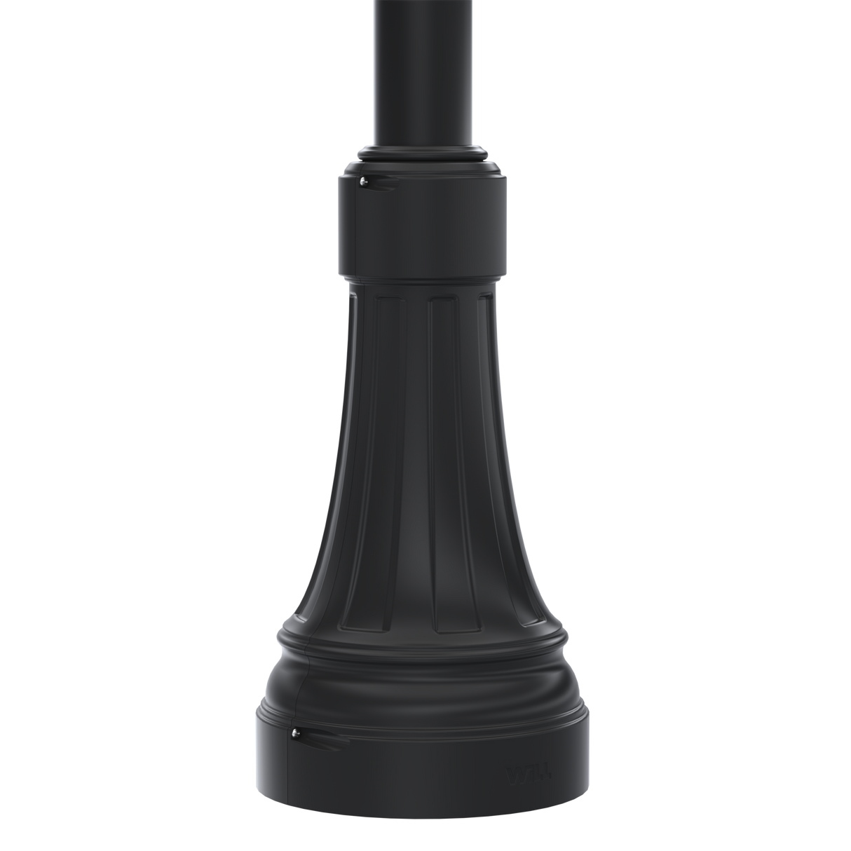 CL3 Decorative Clamshell Light Pole Base Cover for 5" Round Light Poles