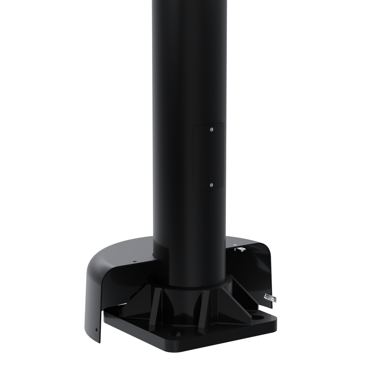 SC2 Spun Clamshell Light Pole Base Cover for 4" Round Light Poles