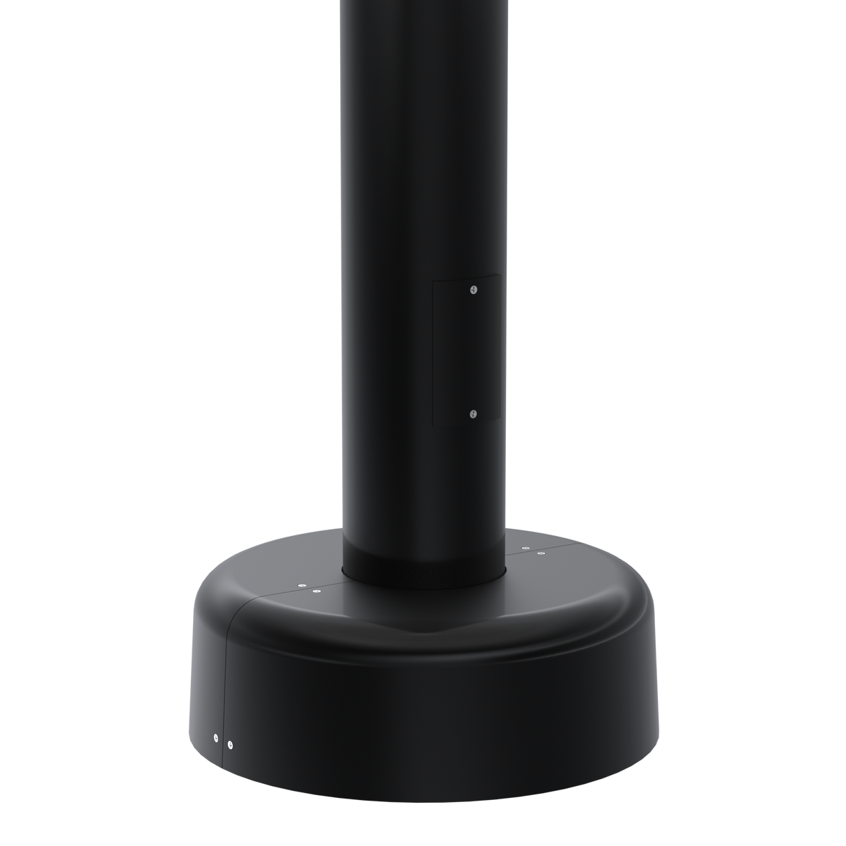 SC2 Spun Clamshell Light Pole Base Cover for 4" Round Light Poles