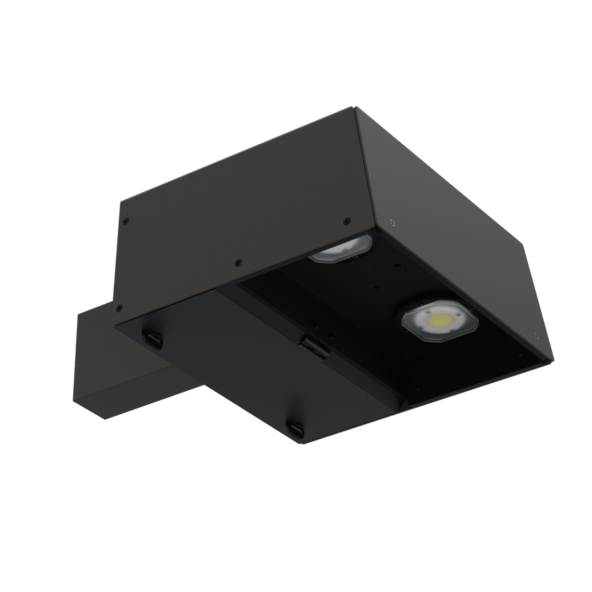 170W, NAFCO® Small SHX Shoebox LED Light Fixture, 26634 Lumens