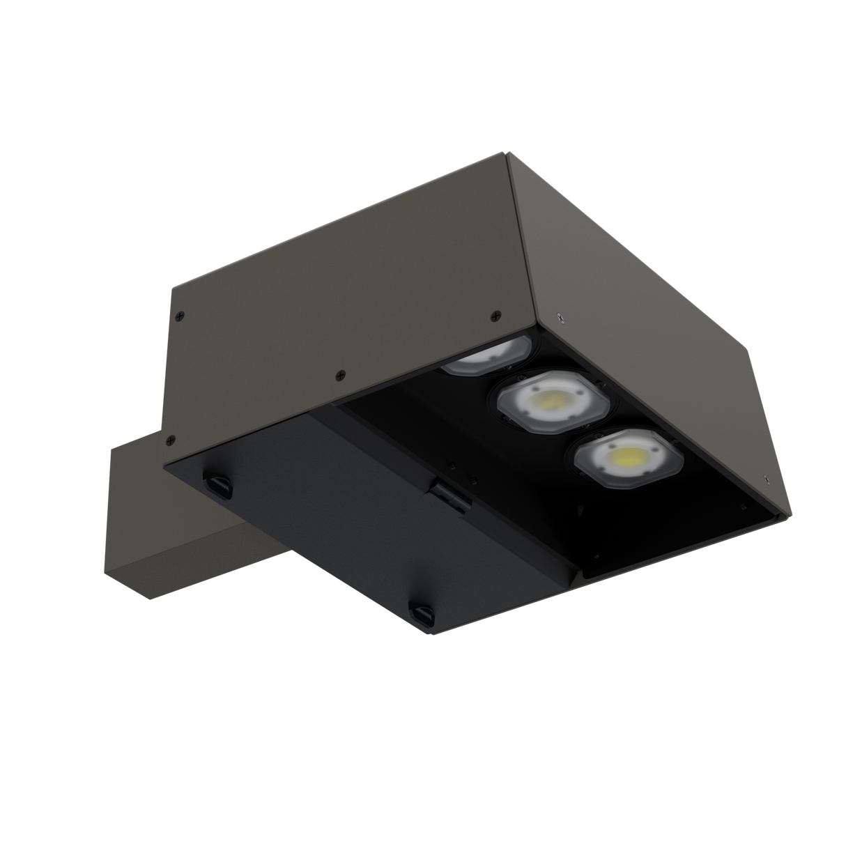 180W, NAFCO® Small SHX Shoebox LED Light Fixture, 30349 Lumens