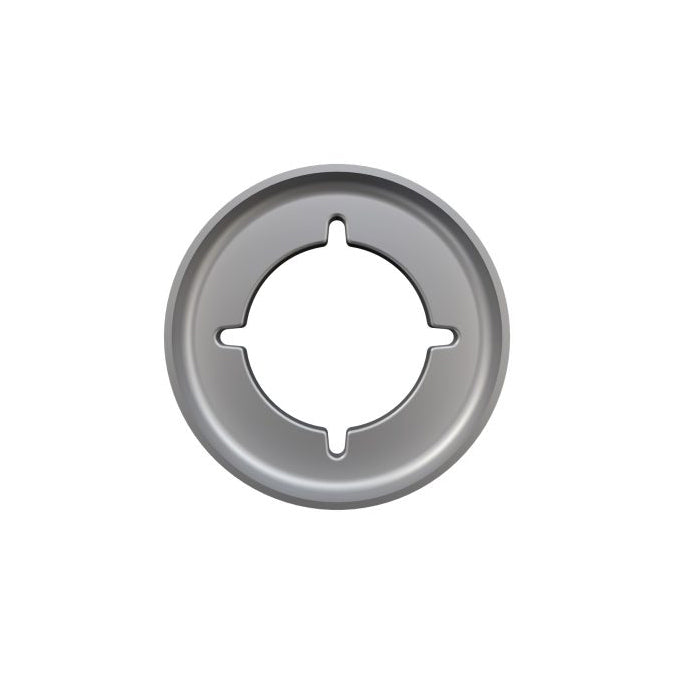 14' Tall x 4.0" Base OD x 3.0" Top OD x 0.125" Thick, Round Tapered Aluminum, Decorative York Style Anchor Base Light Pole