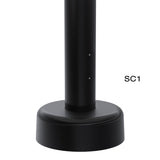 12' Above Grade + 4' Below Grade x 5.0" OD x 0.188" Wall Thickness, Round Straight Aluminum, Direct Burial Decorative Light Pole