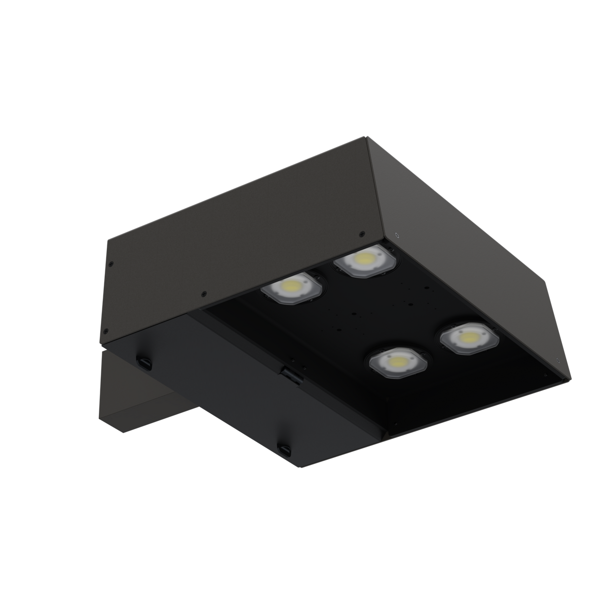 250W, NAFCO® Medium SHX Shoebox LED Light Fixture, 42583 Lumens