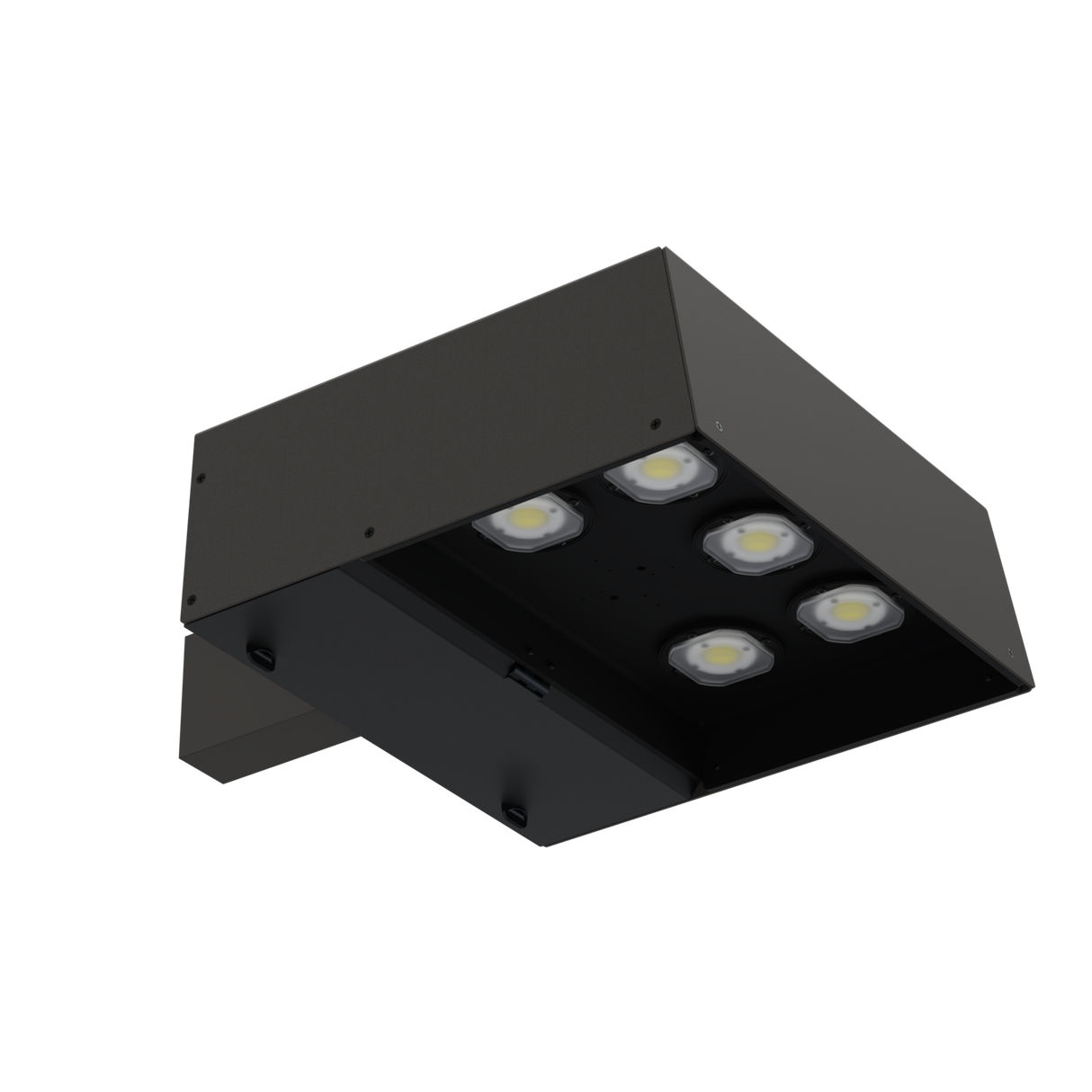 270W, NAFCO® Medium SHX Shoebox LED Light Fixture, 46981 Lumens