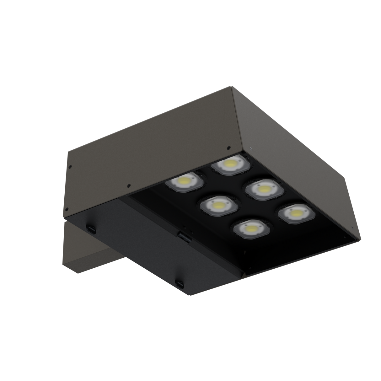 320W, NAFCO® Medium SHX Shoebox LED Light Fixture, 55770 Lumens