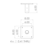 PC1 Short Pendant Ceiling Mount