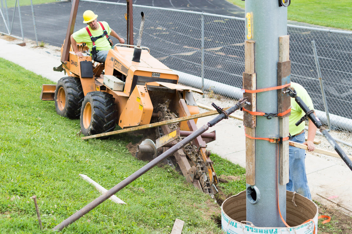 Pole Setting Featured Customer Installs by Light Poles Plus