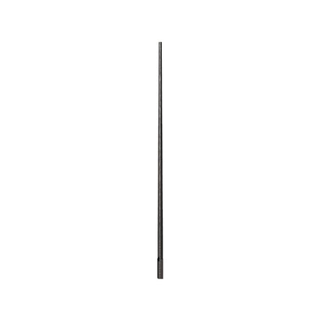 10' Above Grade + 3' Below Grade, Round Tapered Fiberglass, Direct Burial Light Pole