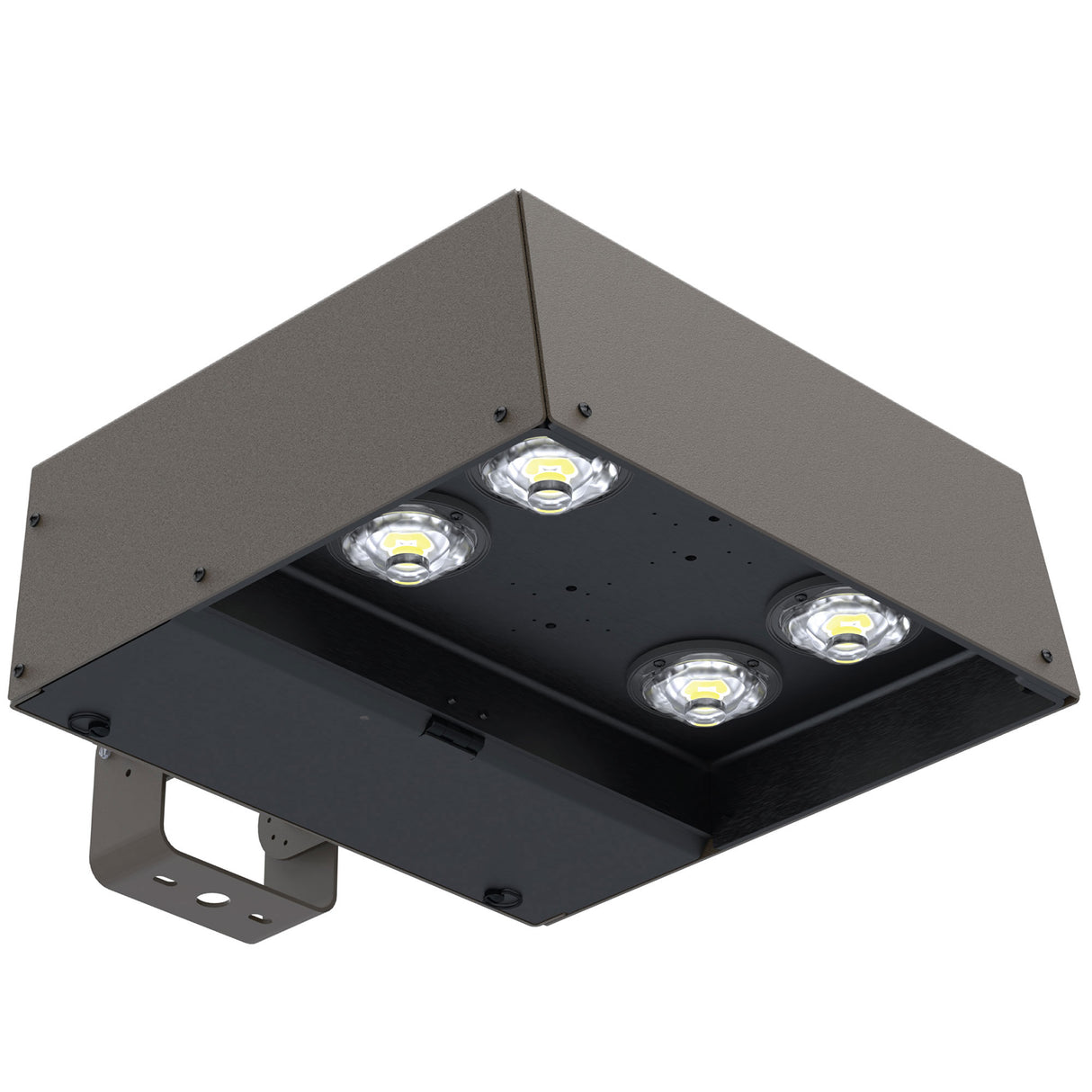 160W, NAFCO® Medium SHX Shoebox LED Light Fixture, 27000 Lumens