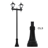 12' Above Grade + 4' Below Grade x 5.0" OD x 0.188" Wall Thickness, Round Straight Aluminum, Direct Burial Decorative Light Pole