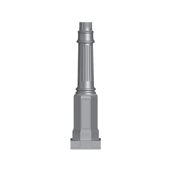 Fluted Decorative Light Poles | LightPolesPlus.com – Light Poles Plus