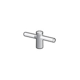 2 @ 180 deg. Fixture Mount, 18" Long, Aluminum Spoke Bracket, Pole Top Mount