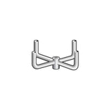 4 @ 90 deg. Fixture Mount, Aluminum Bullhorn Bracket, Pole Top Mount
