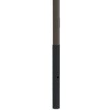 16' Above Grade x 4.0" OD  x 0.125" Thick, Round Straight Aluminum, Direct Burial Light Pole