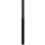 18' Above Grade x 5.0" Base OD x 3.0" Top OD x 0.125" Thick, Round Tapered Aluminum, Direct Burial Light Pole