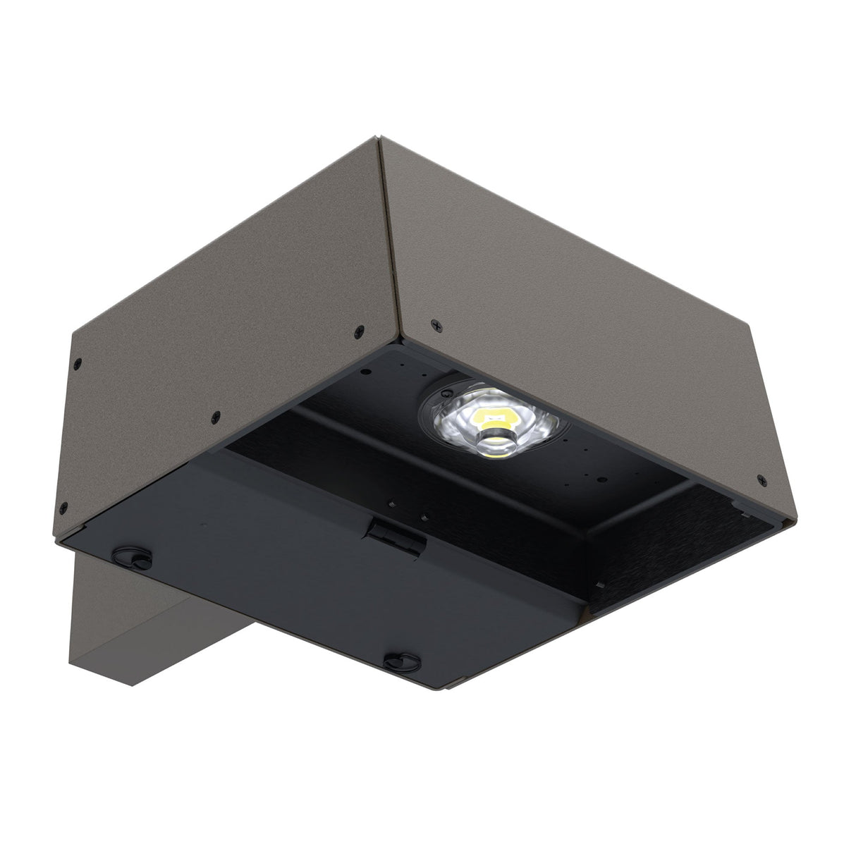 40W, NAFCO® Small SHX Shoebox LED Light Fixture, 6750 Lumens